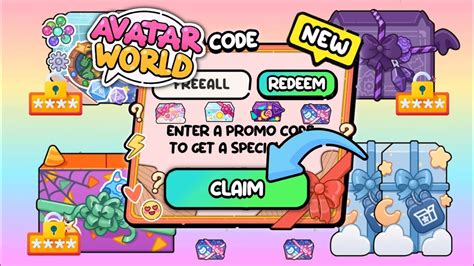 avatar world promo code